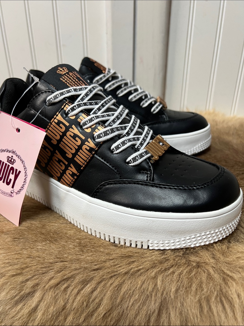 Y2K Juicy Platform Sneakers 9 Vintage NWT
